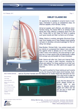 Dibley Marine Mar 2011 Newsletter