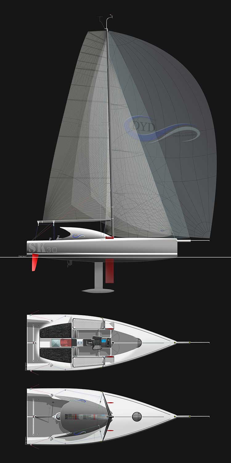 Dibley SK30 offshore racing yacht