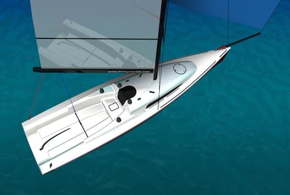 dibley 33 racing yacht