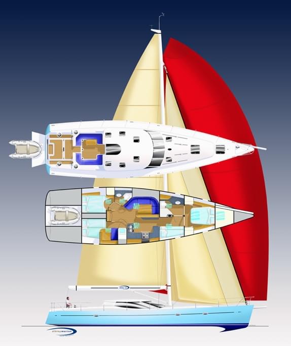 dibley 57 performance cruising yacht