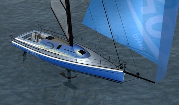 dibley marine open 40 racing yacht