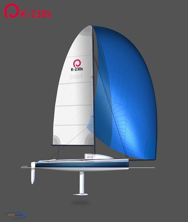 dibley marine k230 sail plan