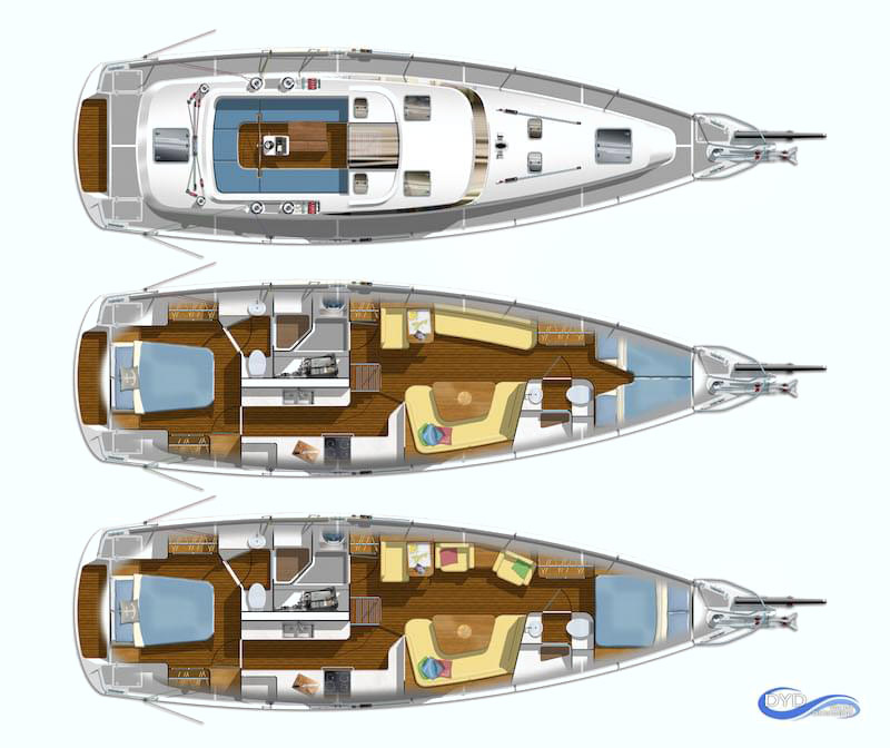 www.dibleymarine.com – Dibley Marine Ltd – Dibley Yacht Design - Kevin Dibley – New Zealand – K44 Accomm and Deck copy.min