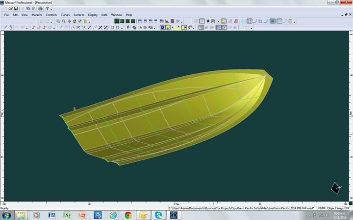 Cormorant Rhib Motorboat for Southern Pacific 550