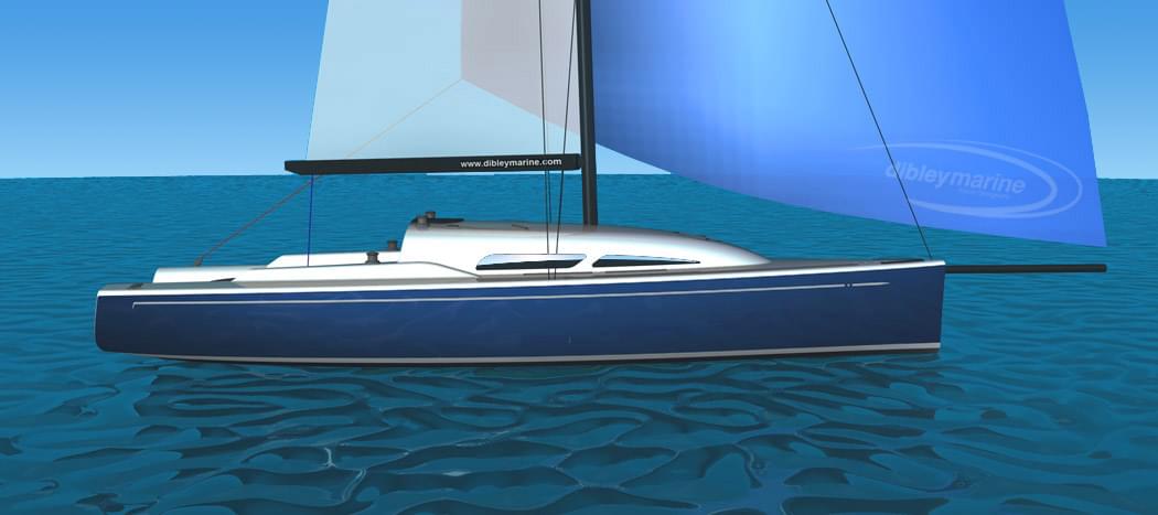 Dibley IRC 34 Racing Yacht Dibley Marine Press