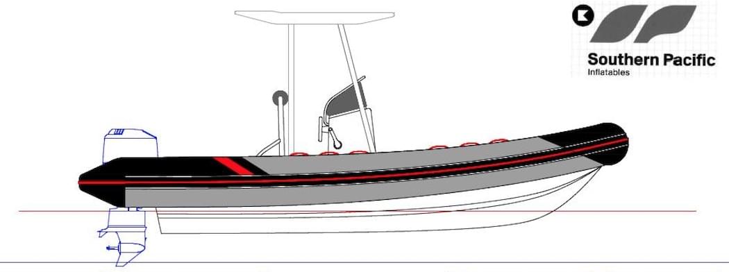 Southern Pacific 5.5m RIB Dibley Marine