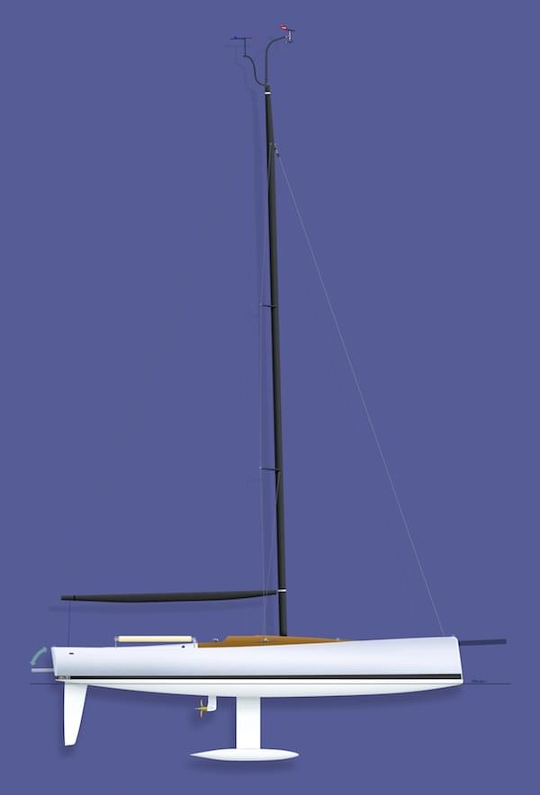 dibley db30 yacht render