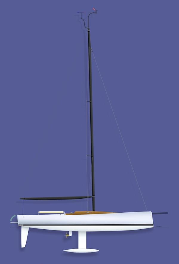 dibley db30 yacht render