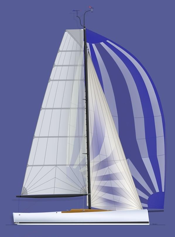 dibley db30 yacht render