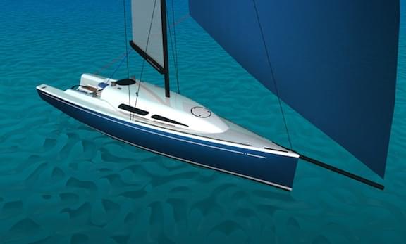 dibley marine 33 racing yacht
