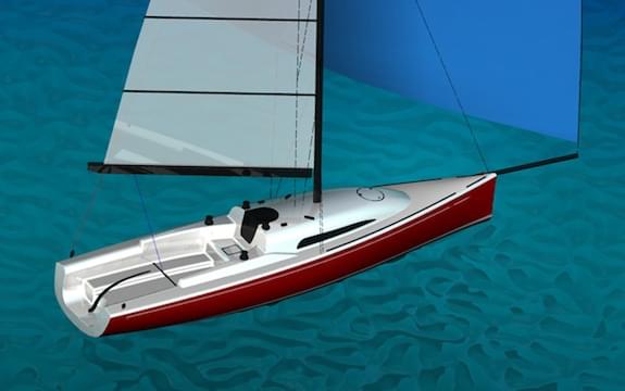 dibley 33 racing yacht