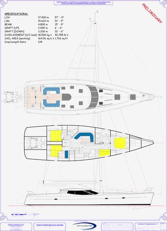 dibley 57 performance cruising yacht
