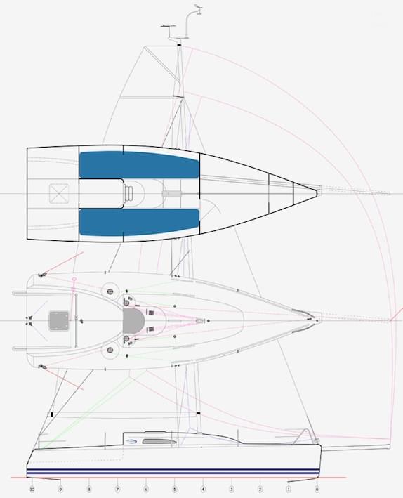 dibley open 26 general arrangement drawing