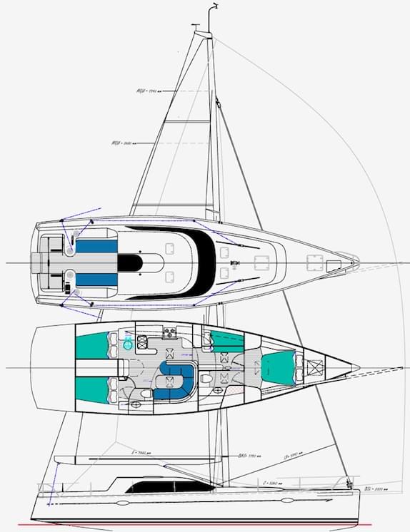 dibley marine 50 touring sailing boat