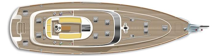 dibley designed k66, deck plan