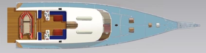 Voyager 72 Sailing Boat by Dibley Marine